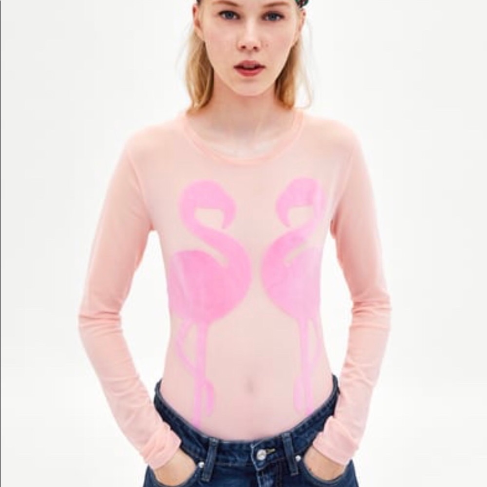 Flamingo bodysuit